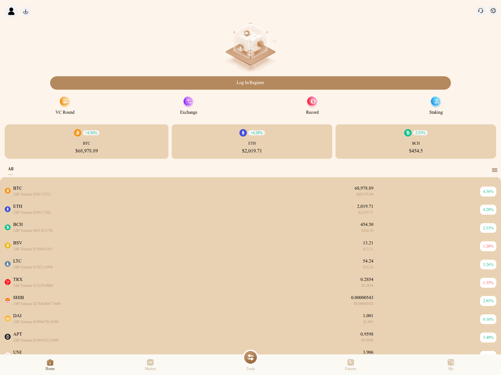 Screenshot of bitvccloud.xyz