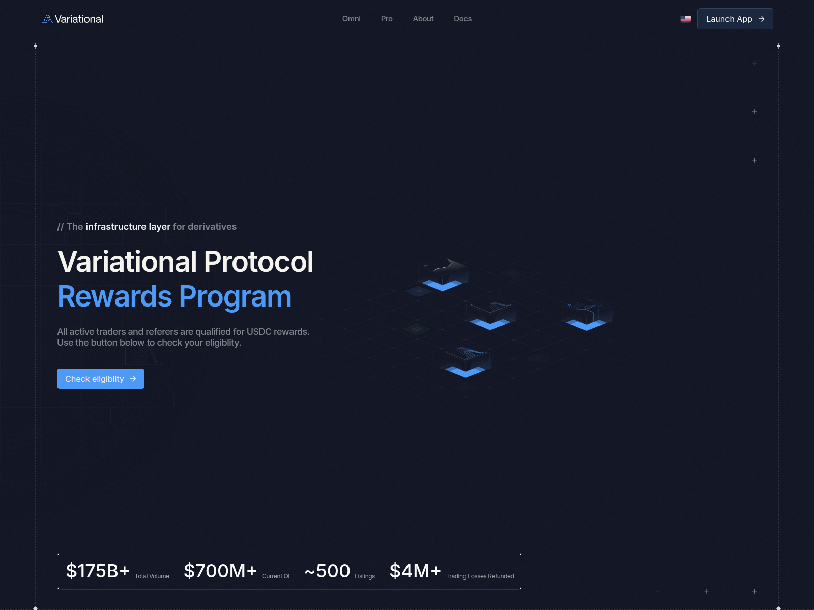 Screenshot of reward-variational.com