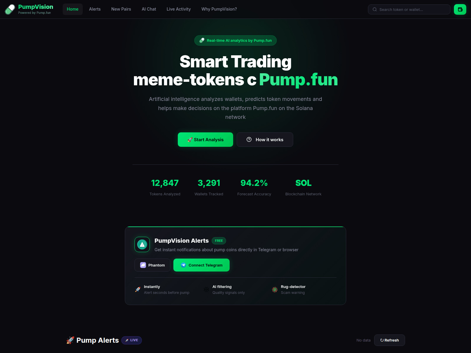 Screenshot of pumpvision.help