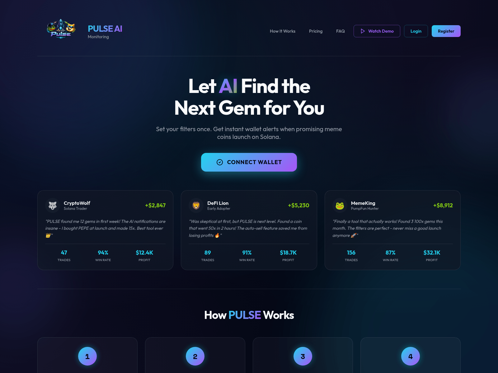 Screenshot of pulsesol.top