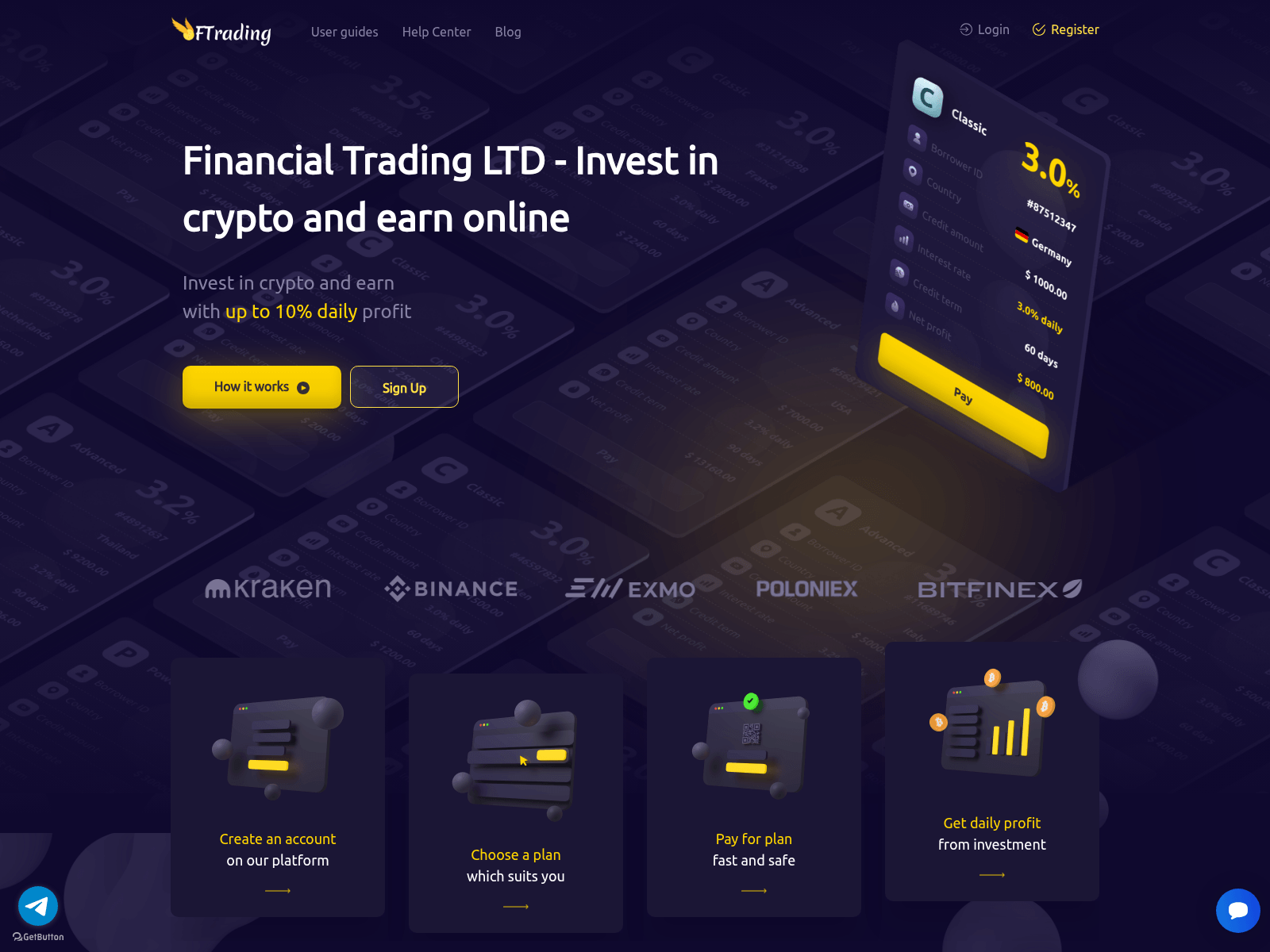 Screenshot of financialtradinglimited.com