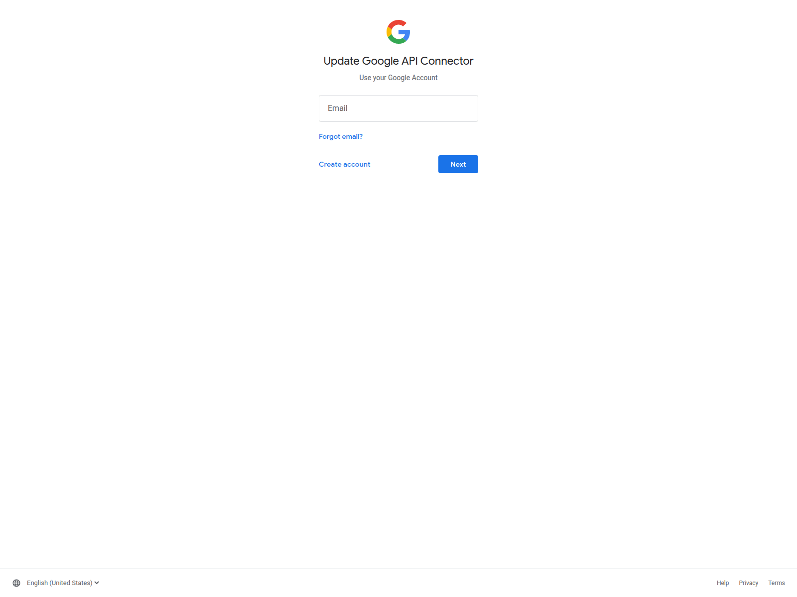 Screenshot of gapiauth.click
