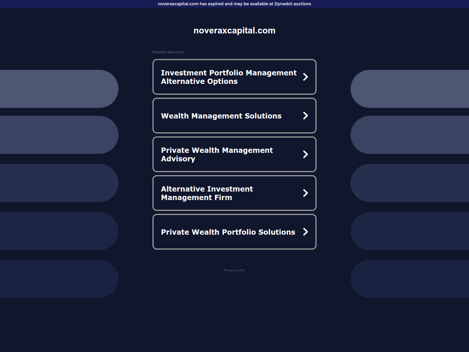 Forensic screenshot of noveraxcapital.com