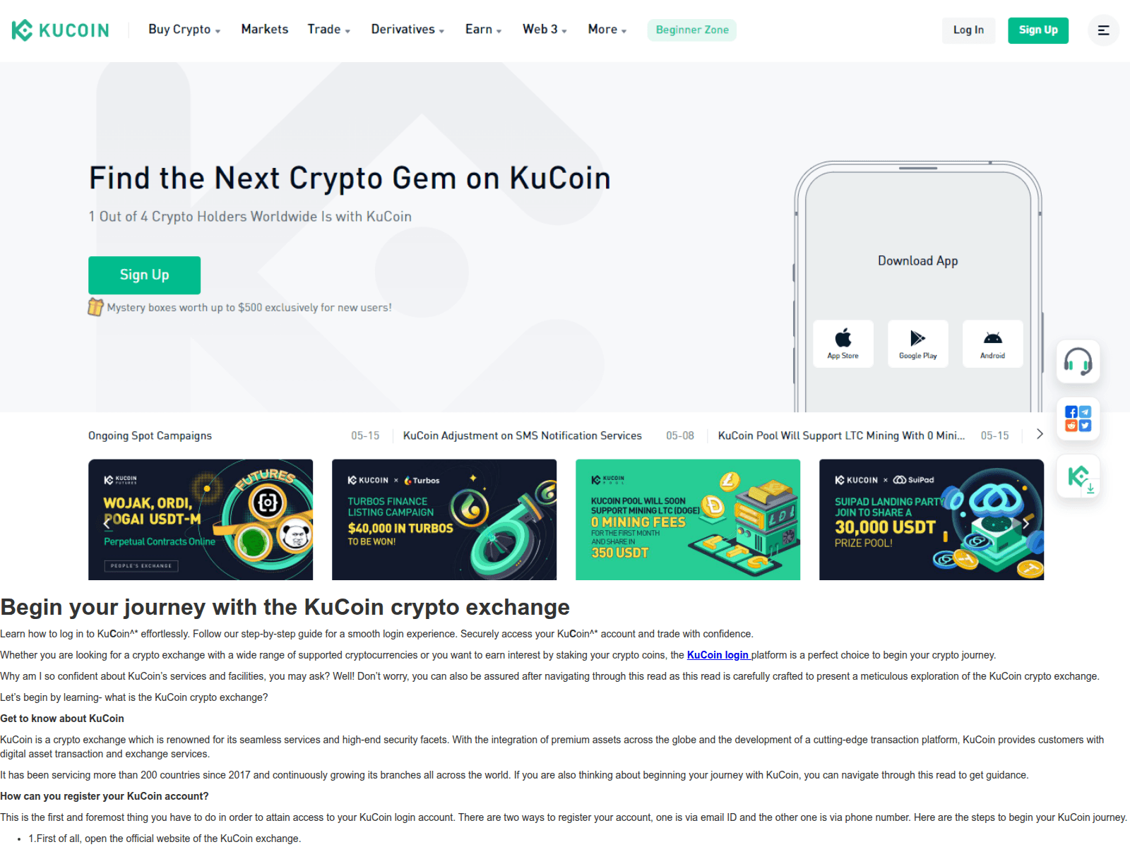 Screenshot of kuioinneelogi.webflow.io