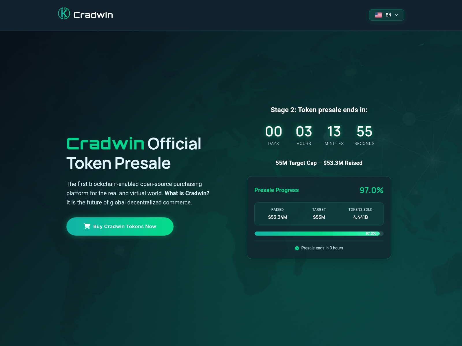 Screenshot of cradwin.net
