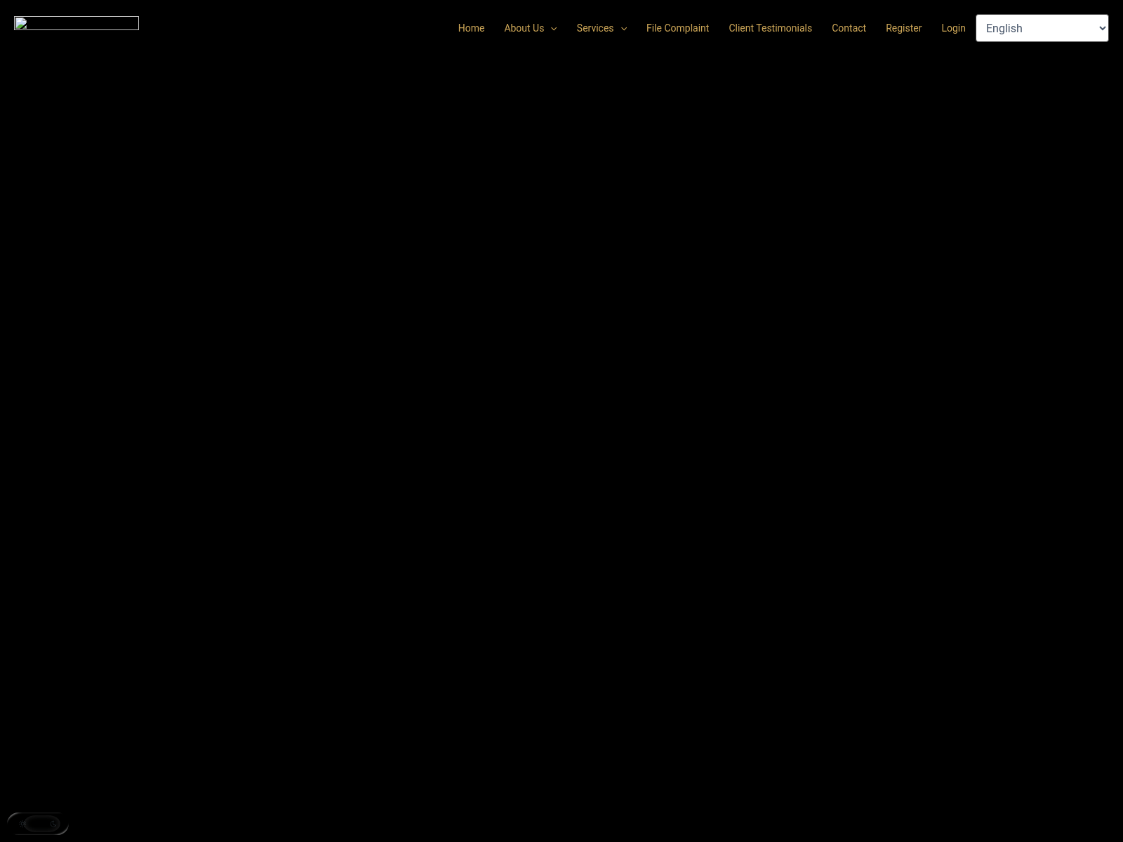 Screenshot of app.assets-recovery.net