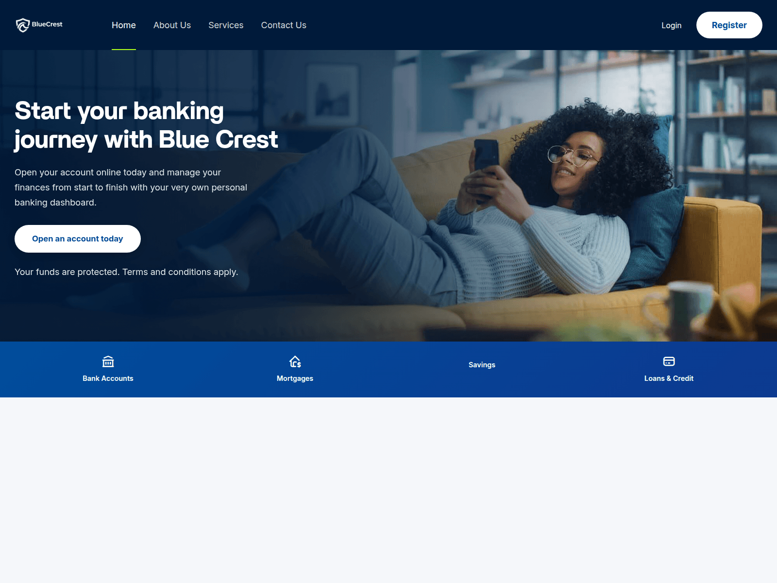 Screenshot of bluecrest.developerplug.com