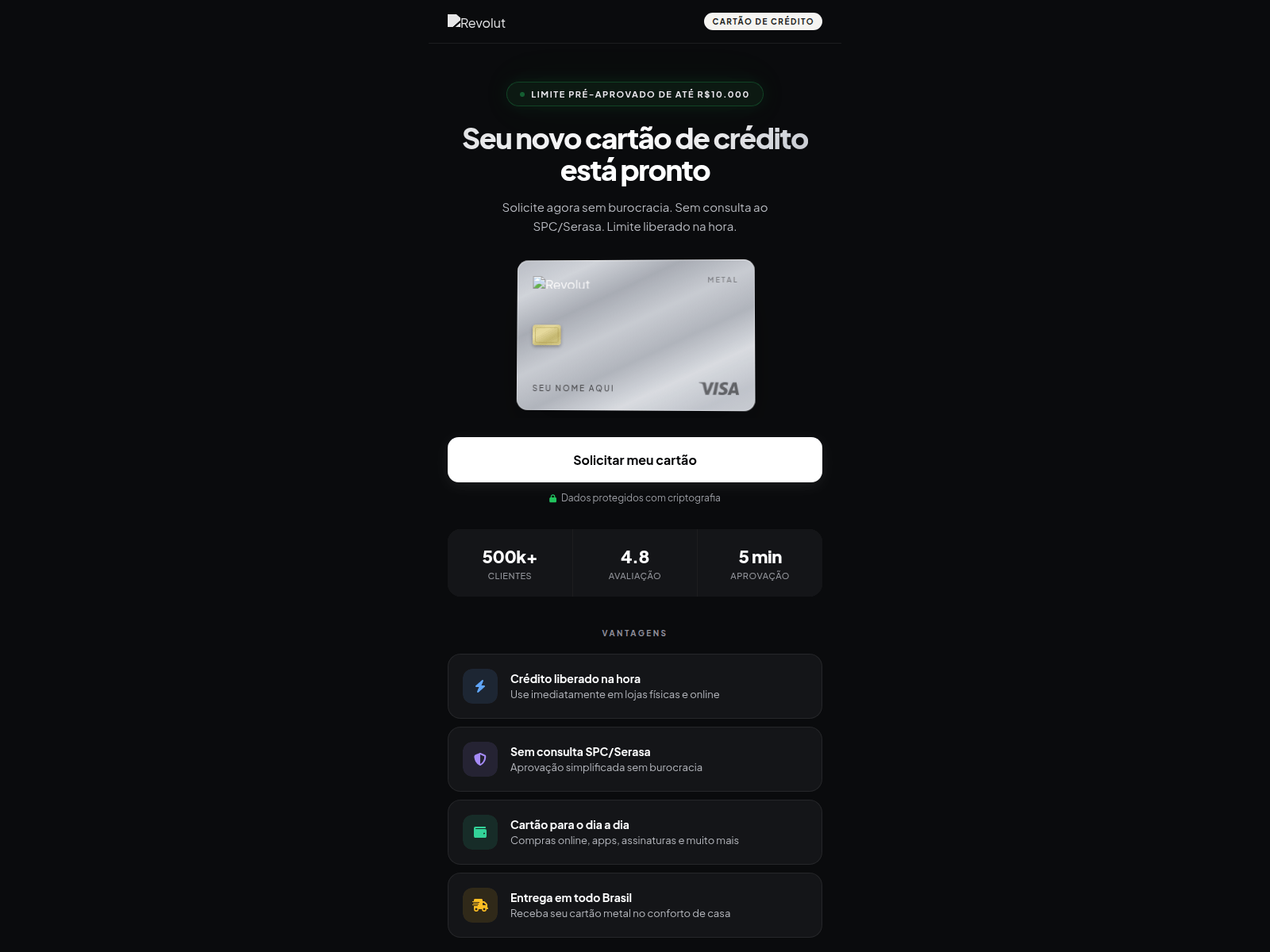 Screenshot of revseguro.com