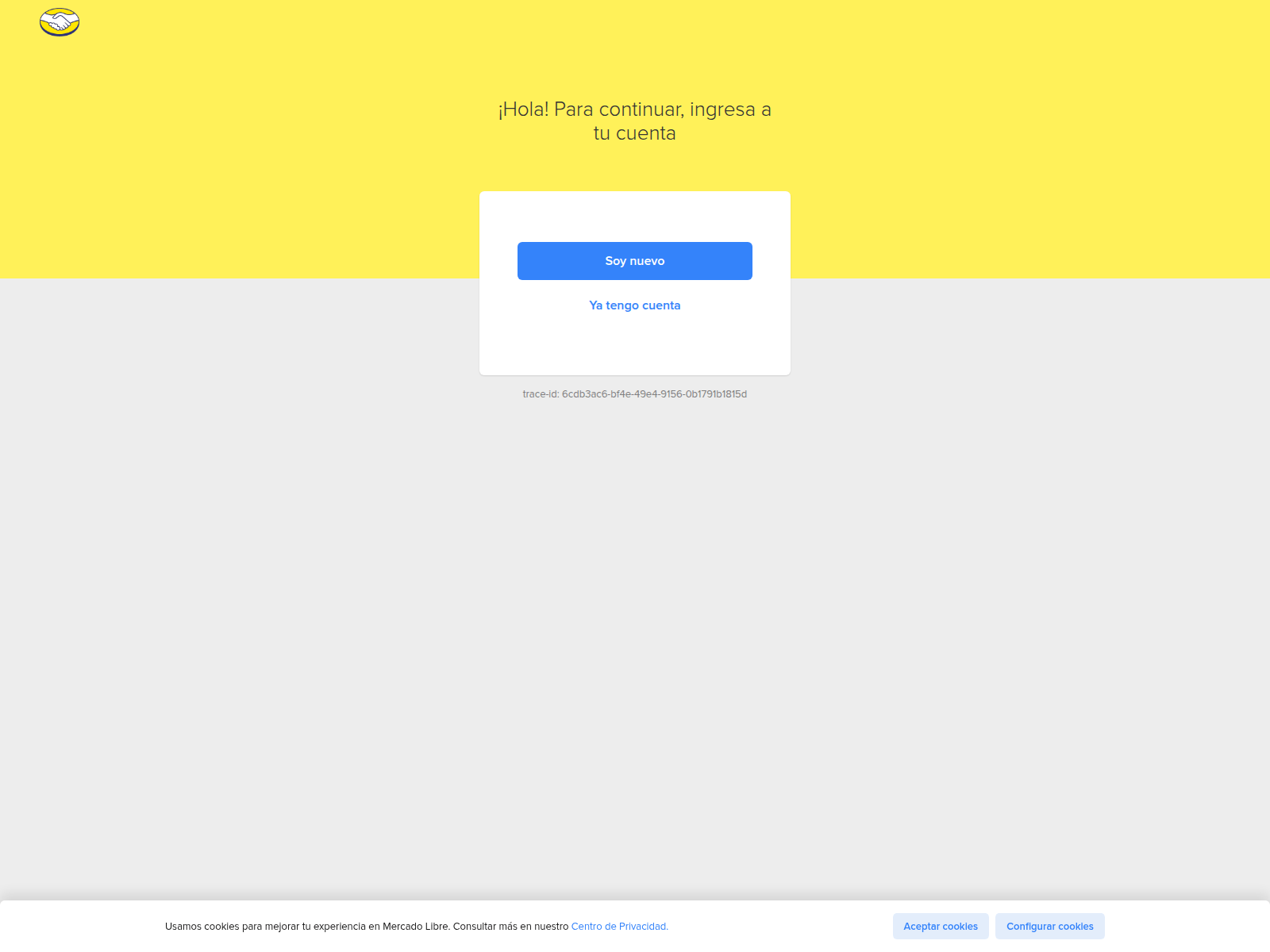 Screenshot of listado.mercadolibre.cl
