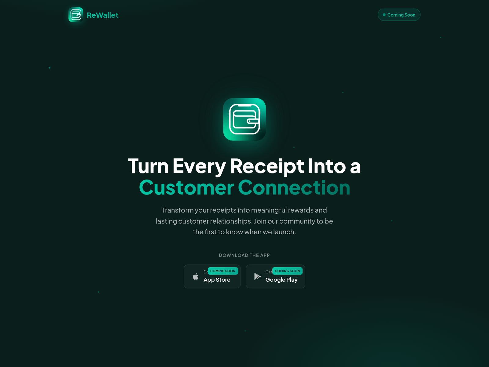 Screenshot of re-wallet.com