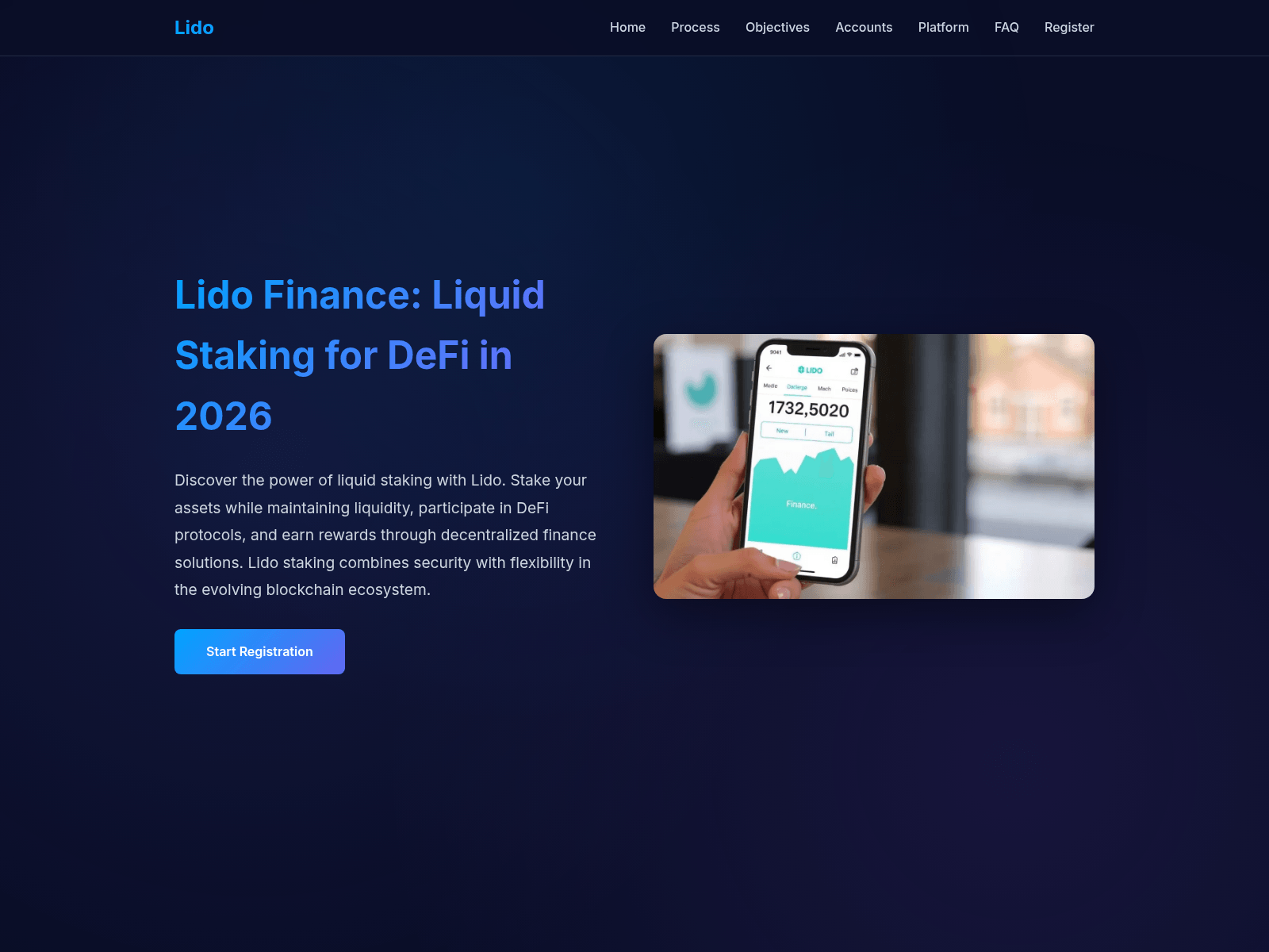Screenshot of lido-finance.at