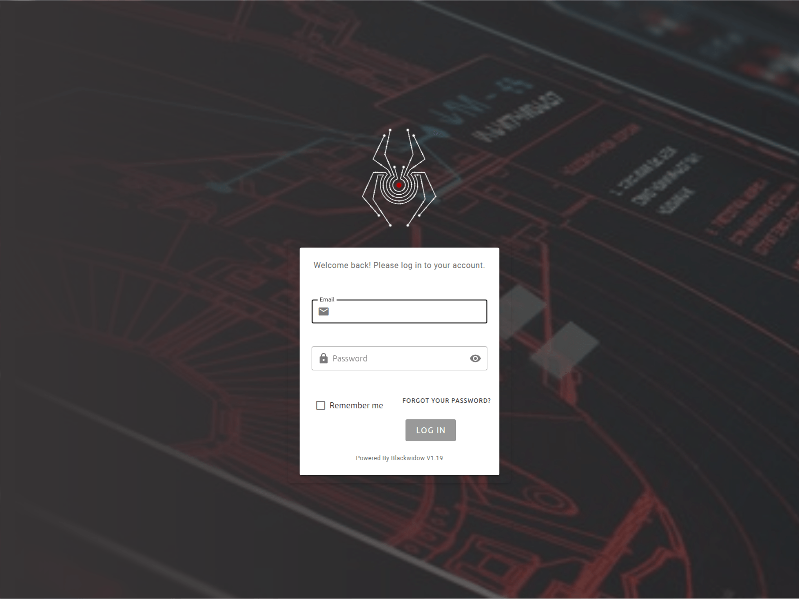 Screenshot of afis.blackwidow.org.za
