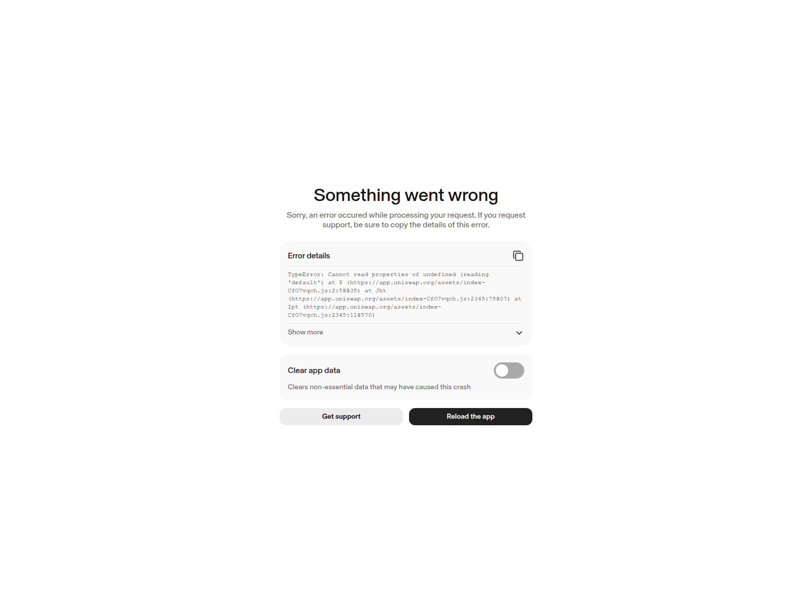 Screenshot of uappbridge4v.app