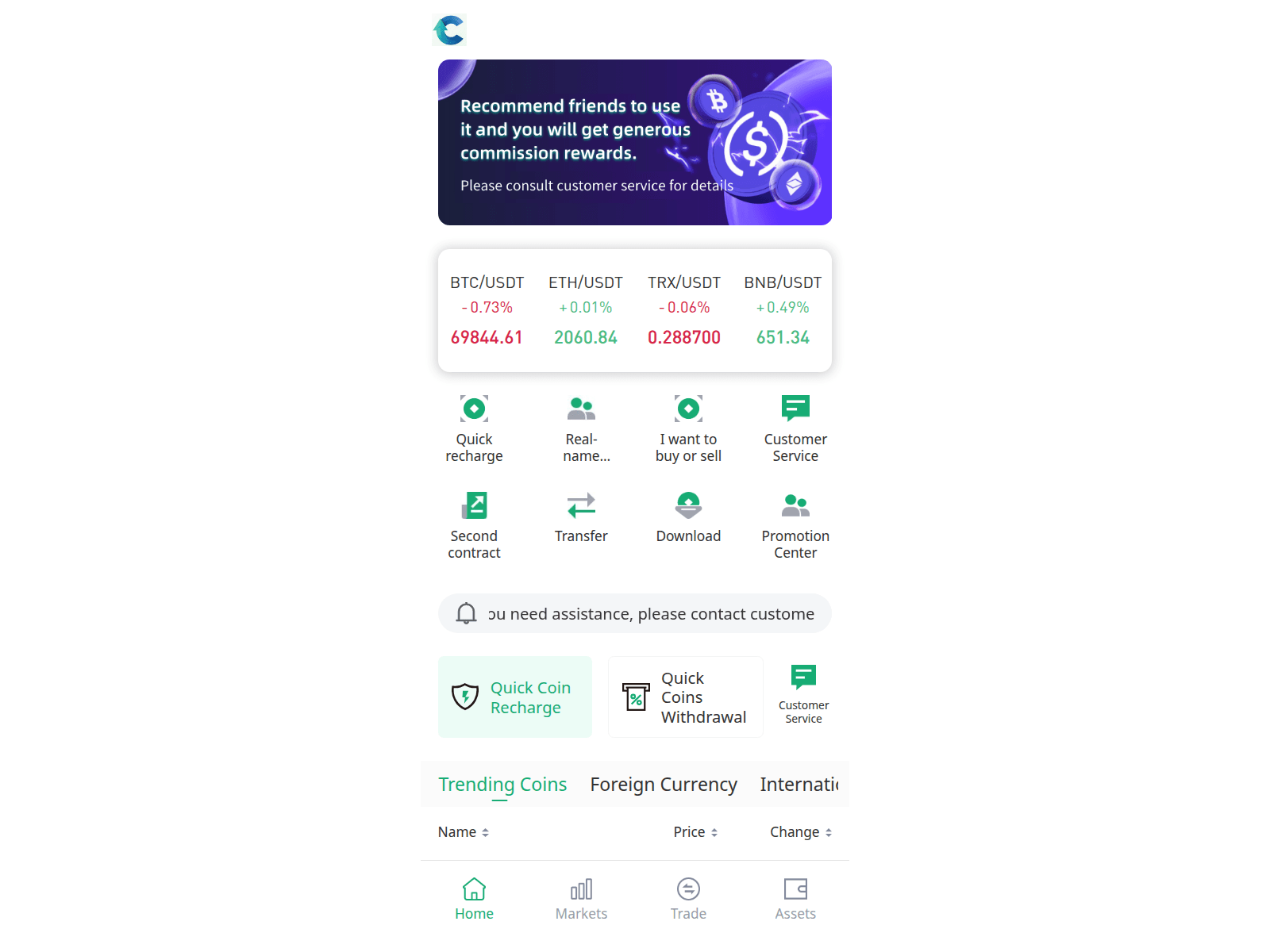 Screenshot of cpttcoin.com