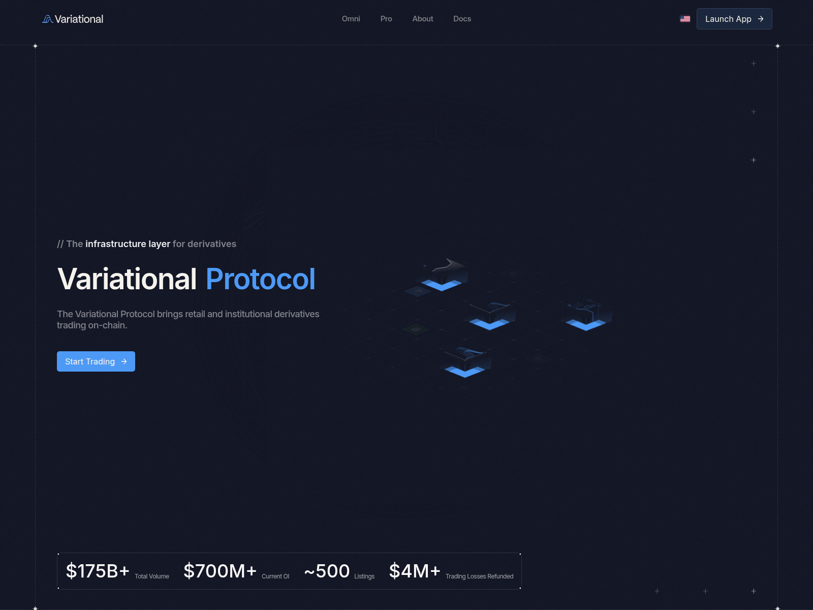 Screenshot of variationalresearch.io