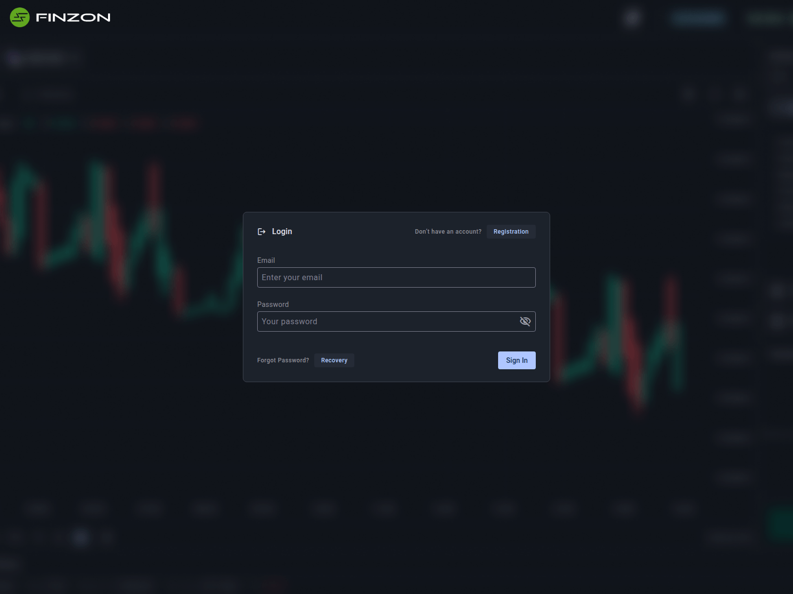 Screenshot of inv.finzon.io