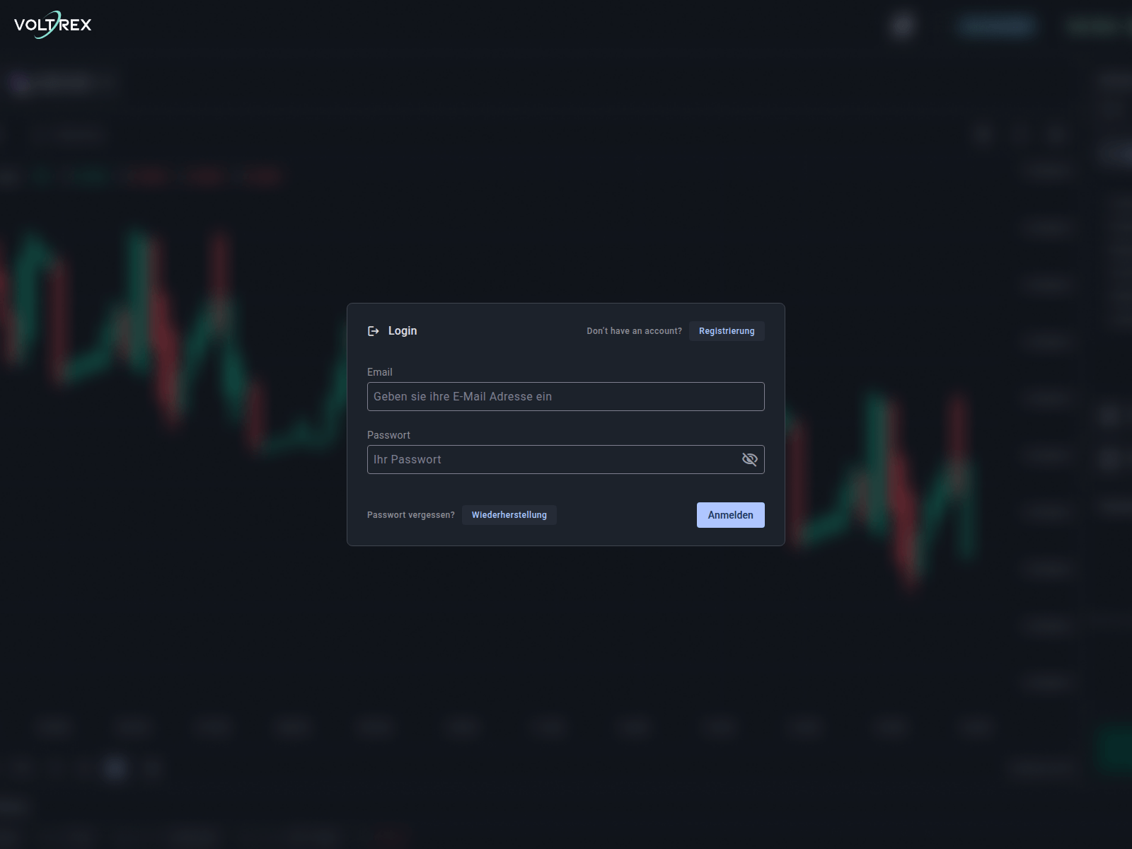 Screenshot of web.volltrex.com