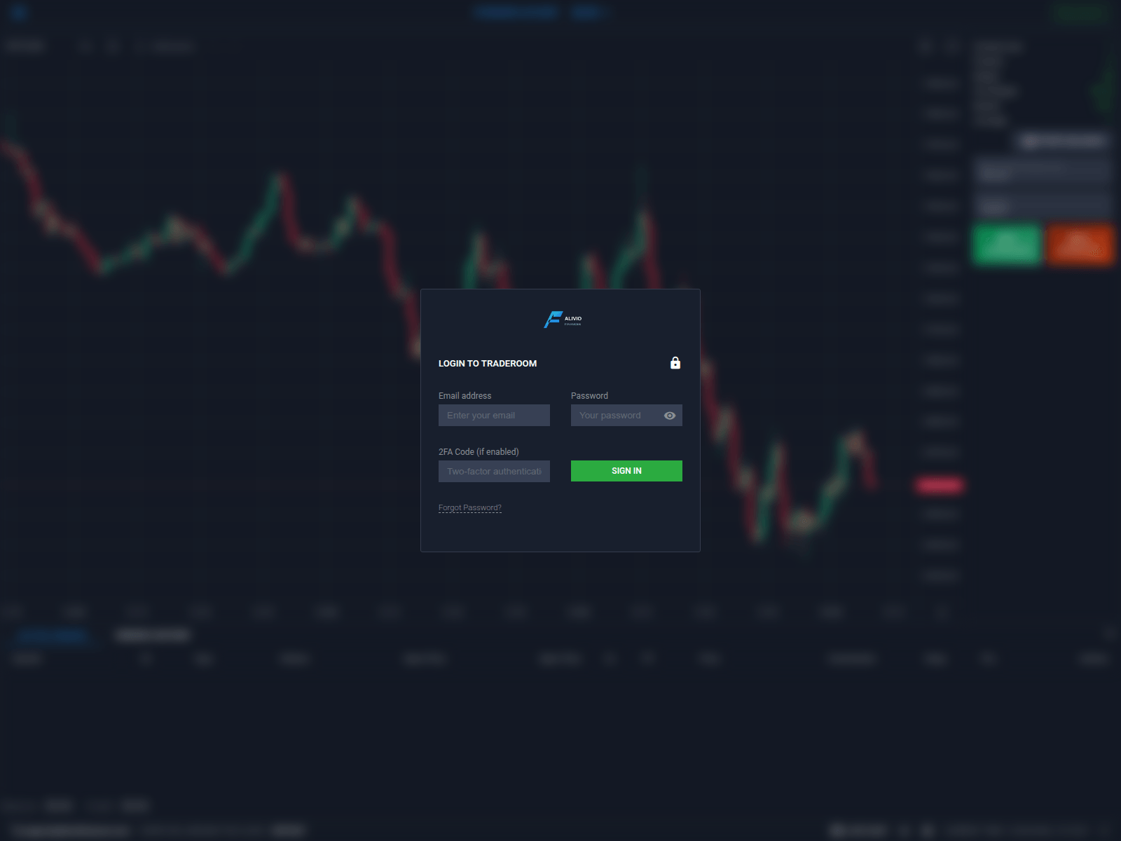Screenshot of platform.aliviofinances.hsotsystemprosh.live