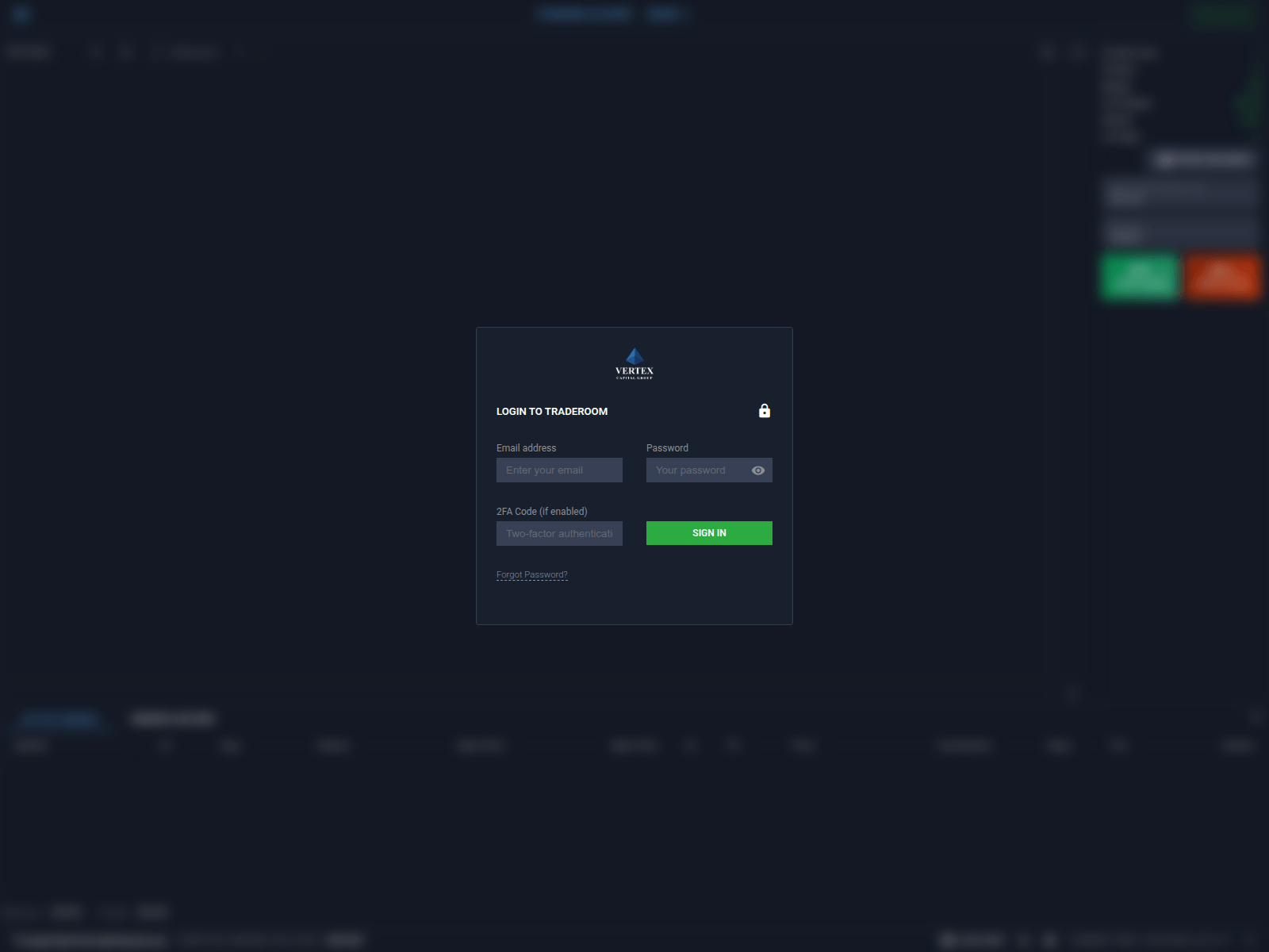Screenshot of cfd.vertexcapital-group.org