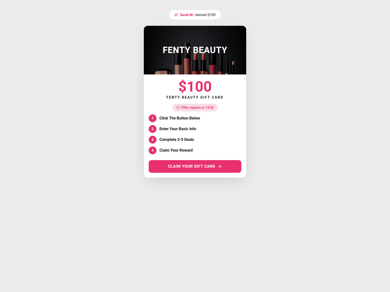 Screenshot of savebig40.com