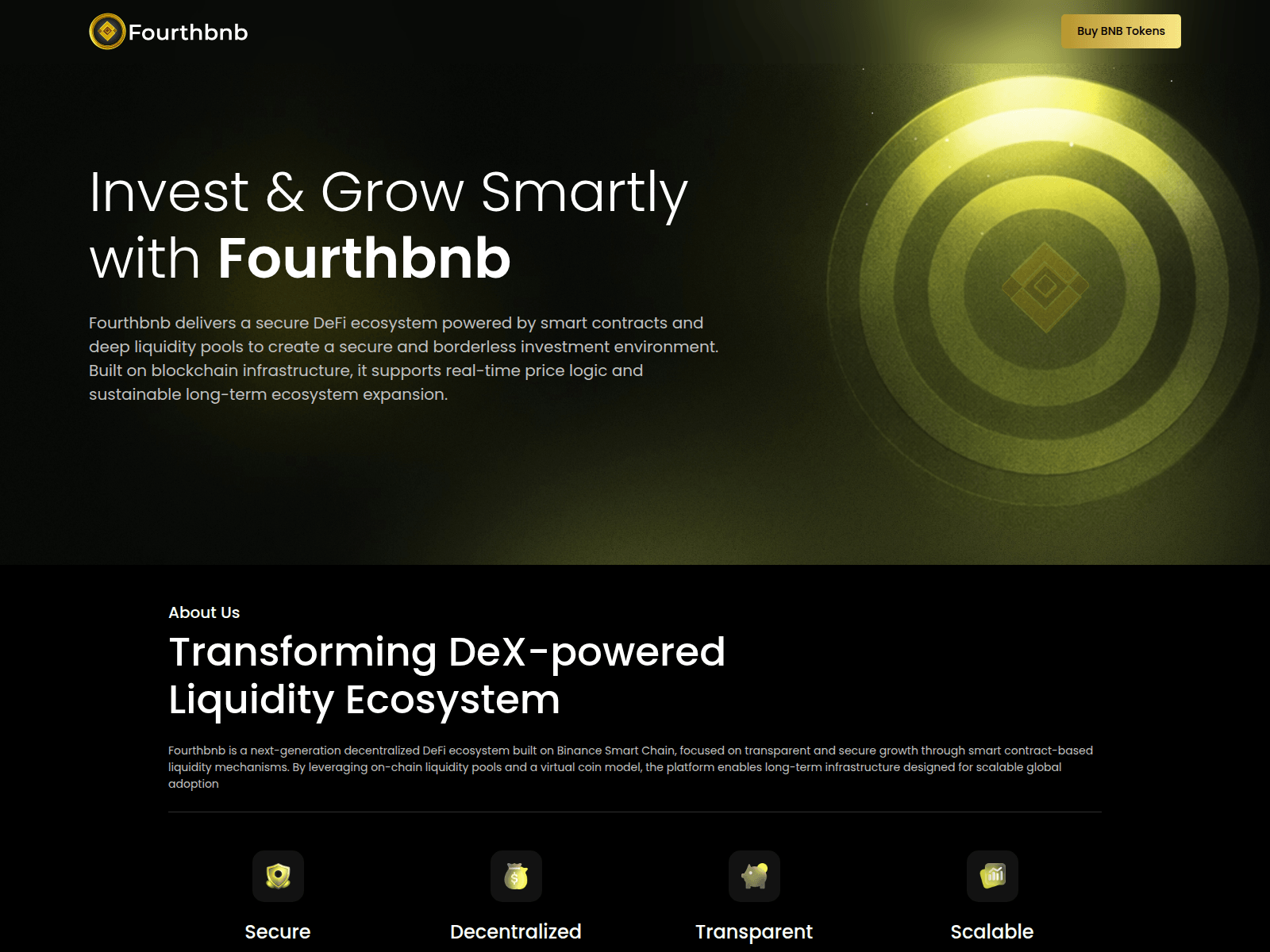 Screenshot of fourthbnb.com