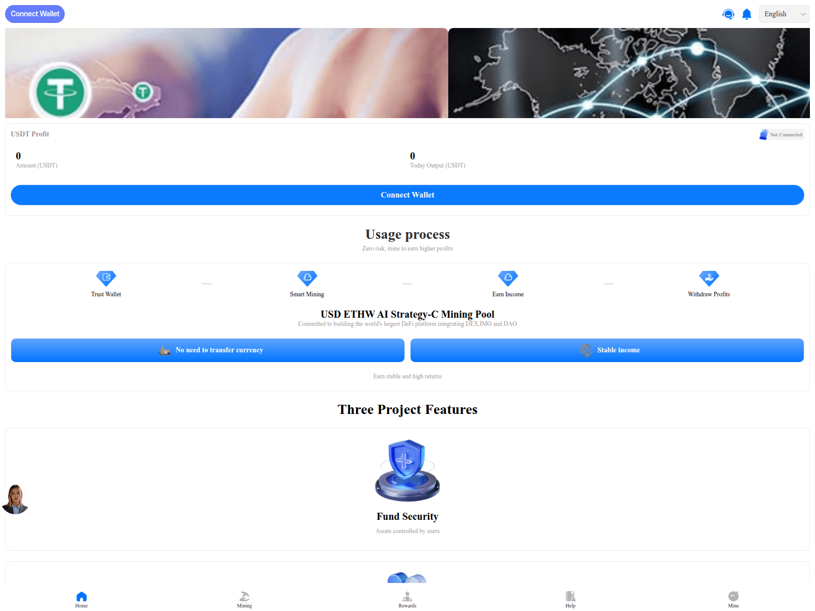 Screenshot of cifrcompute.com