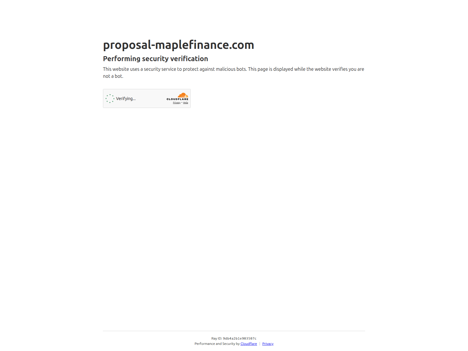 Screenshot of proposal-maplefinance.com