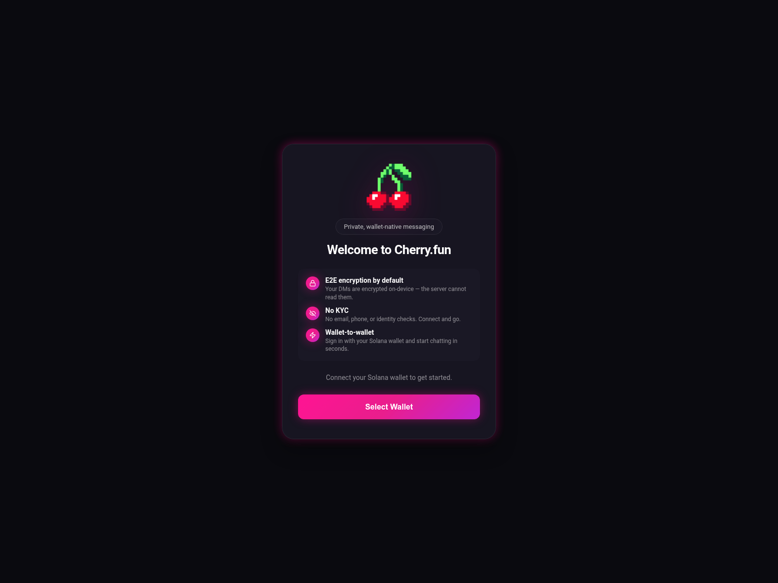 Screenshot of claim-cherry.info