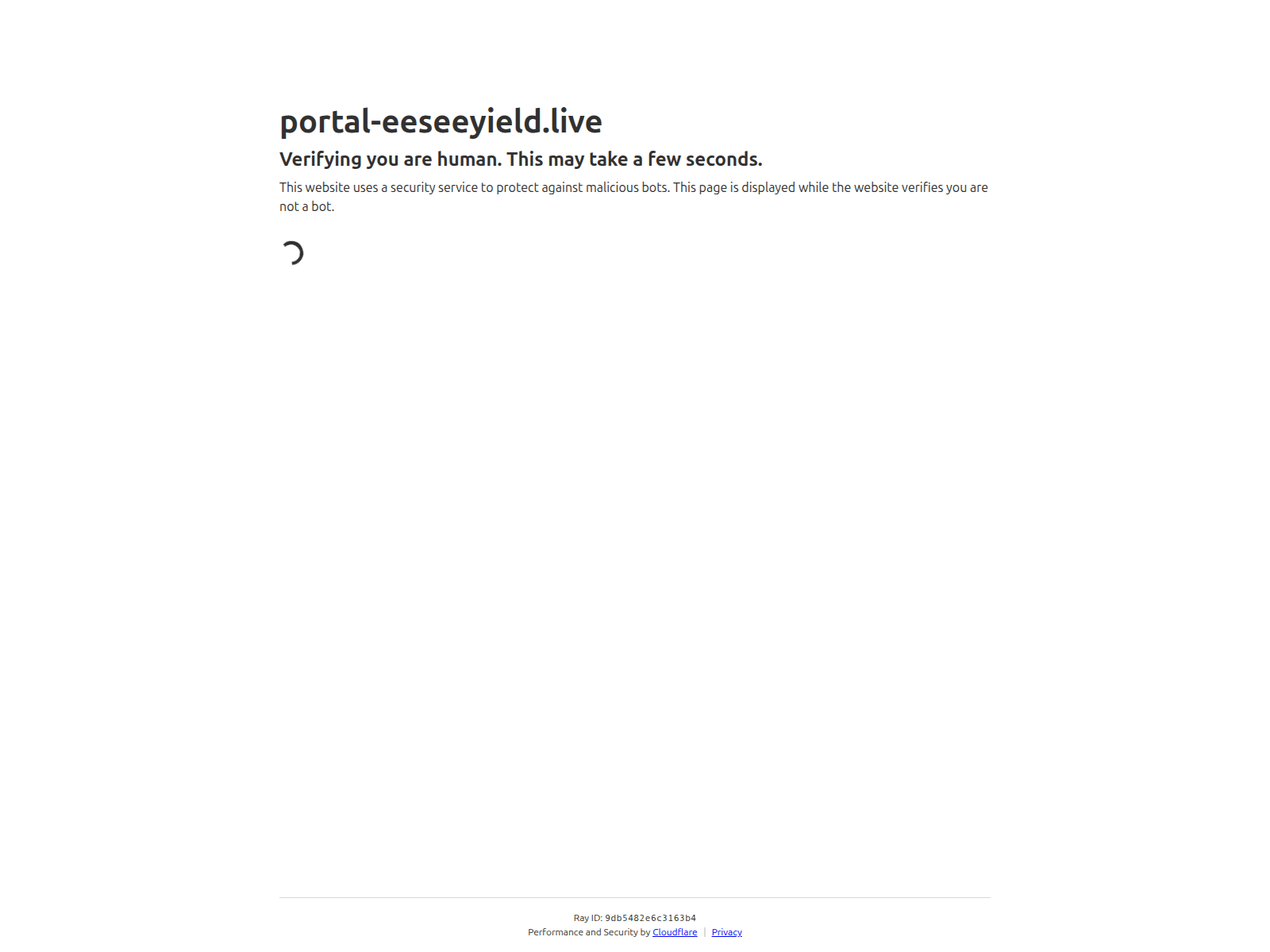Screenshot of portal-eeseeyield.live