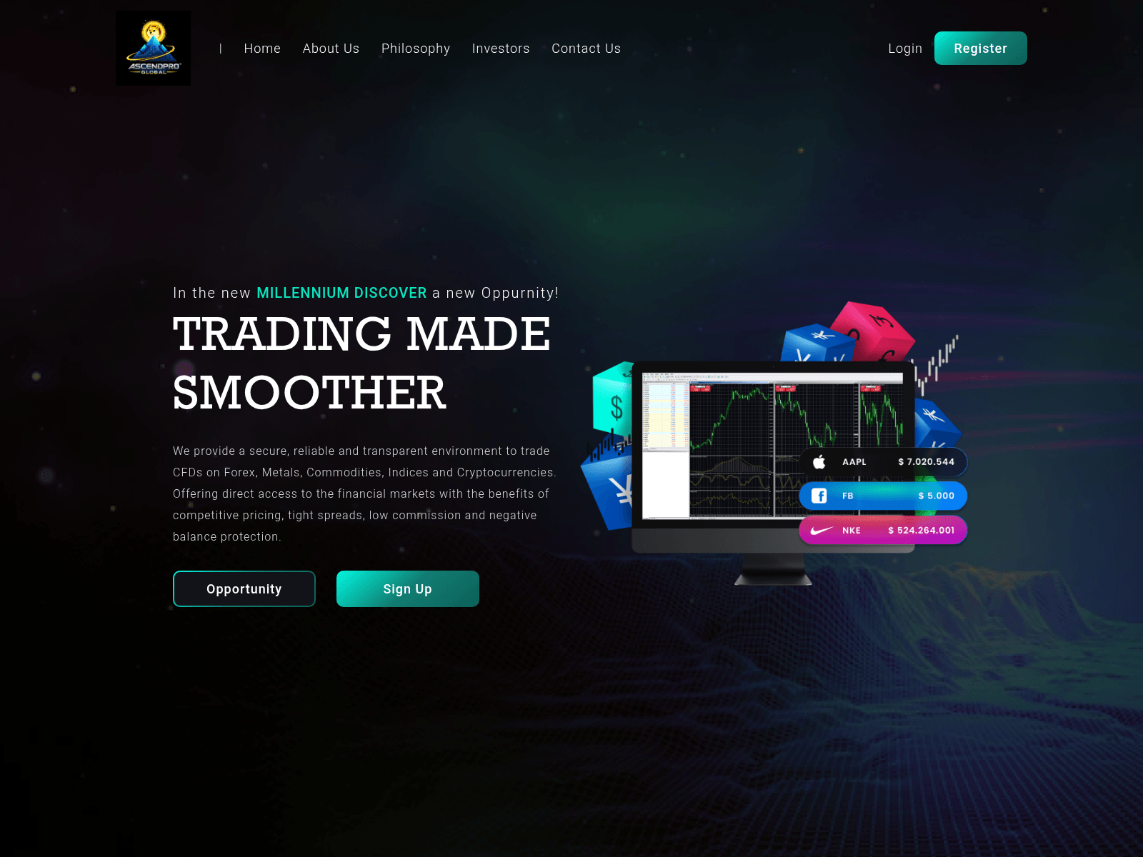 Screenshot of ascendpro.biz