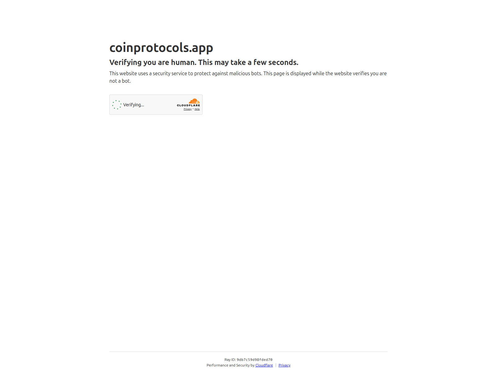 Screenshot of coinprotocols.app
