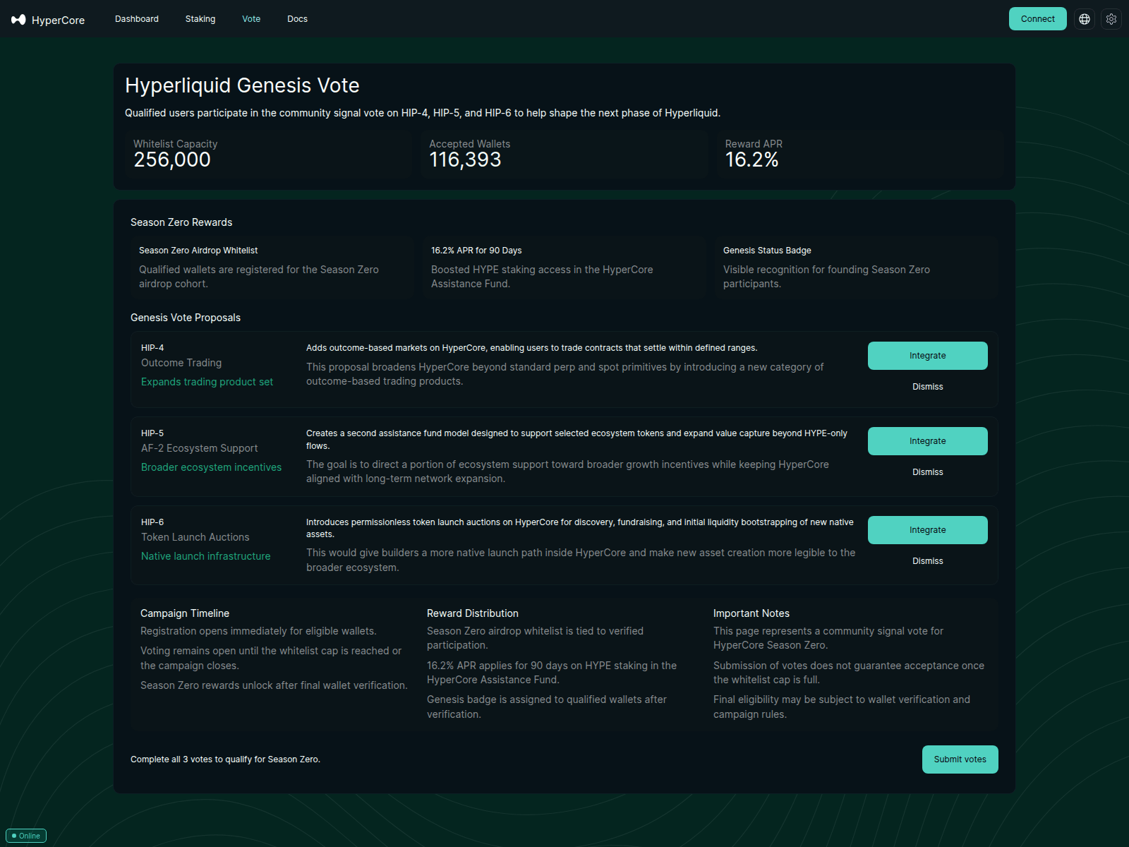 Screenshot of hyper-core.xyz