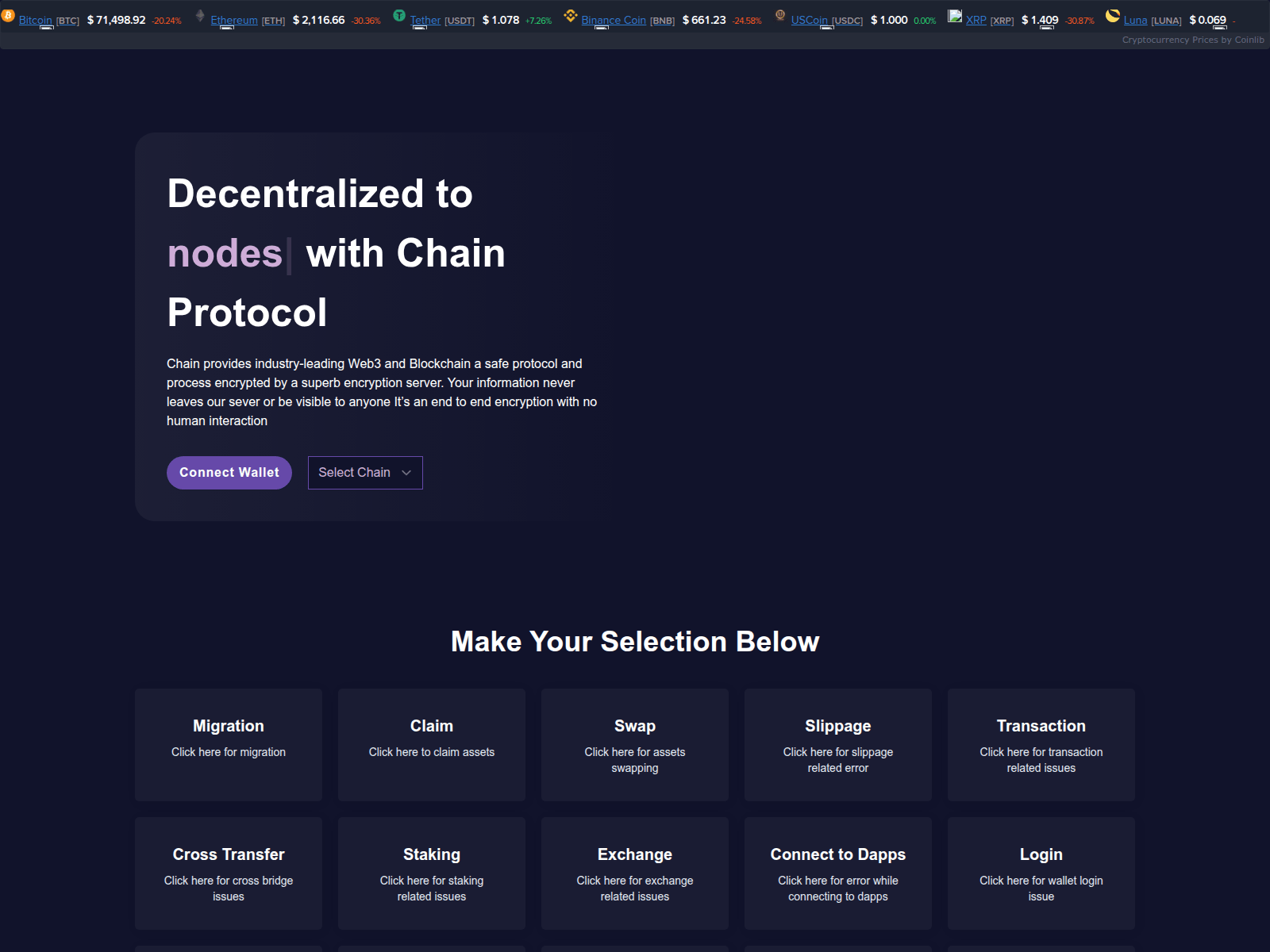 Screenshot of dashboardperp.xyz