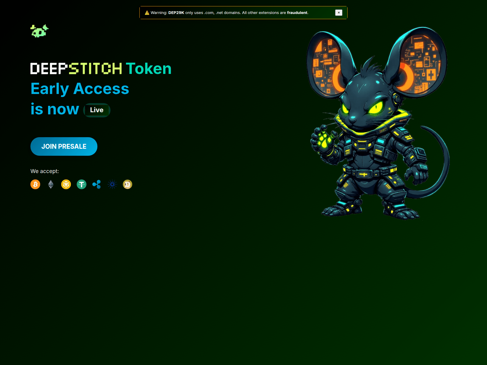 Screenshot of dep29k.com