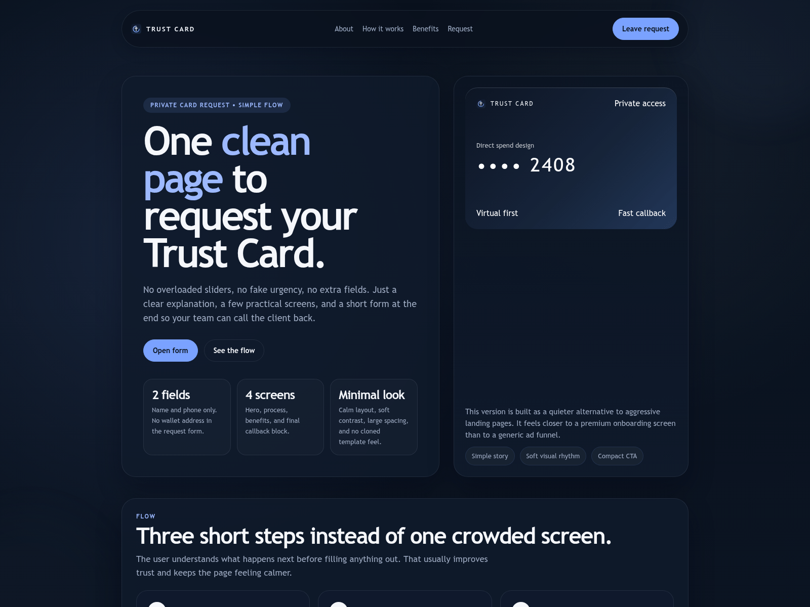 Screenshot of getyourtwcard.com