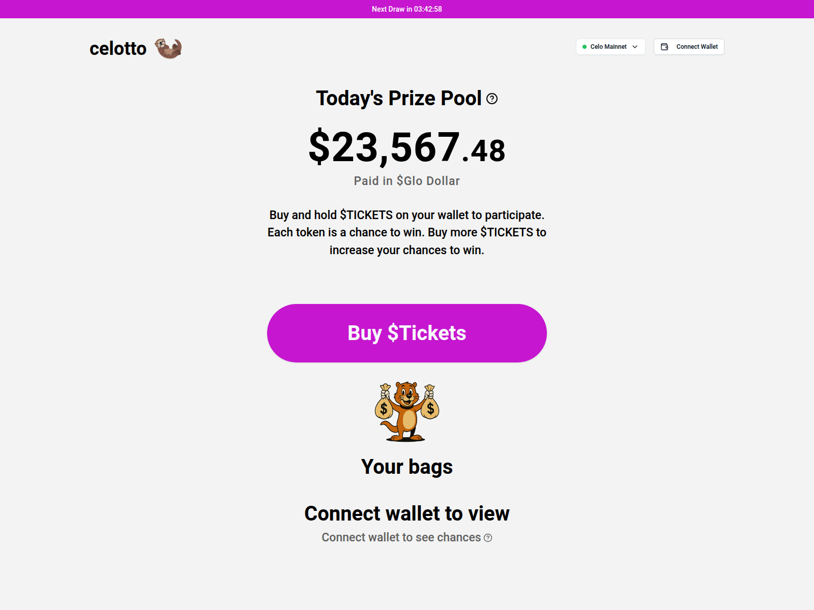 Screenshot of celotto.fun