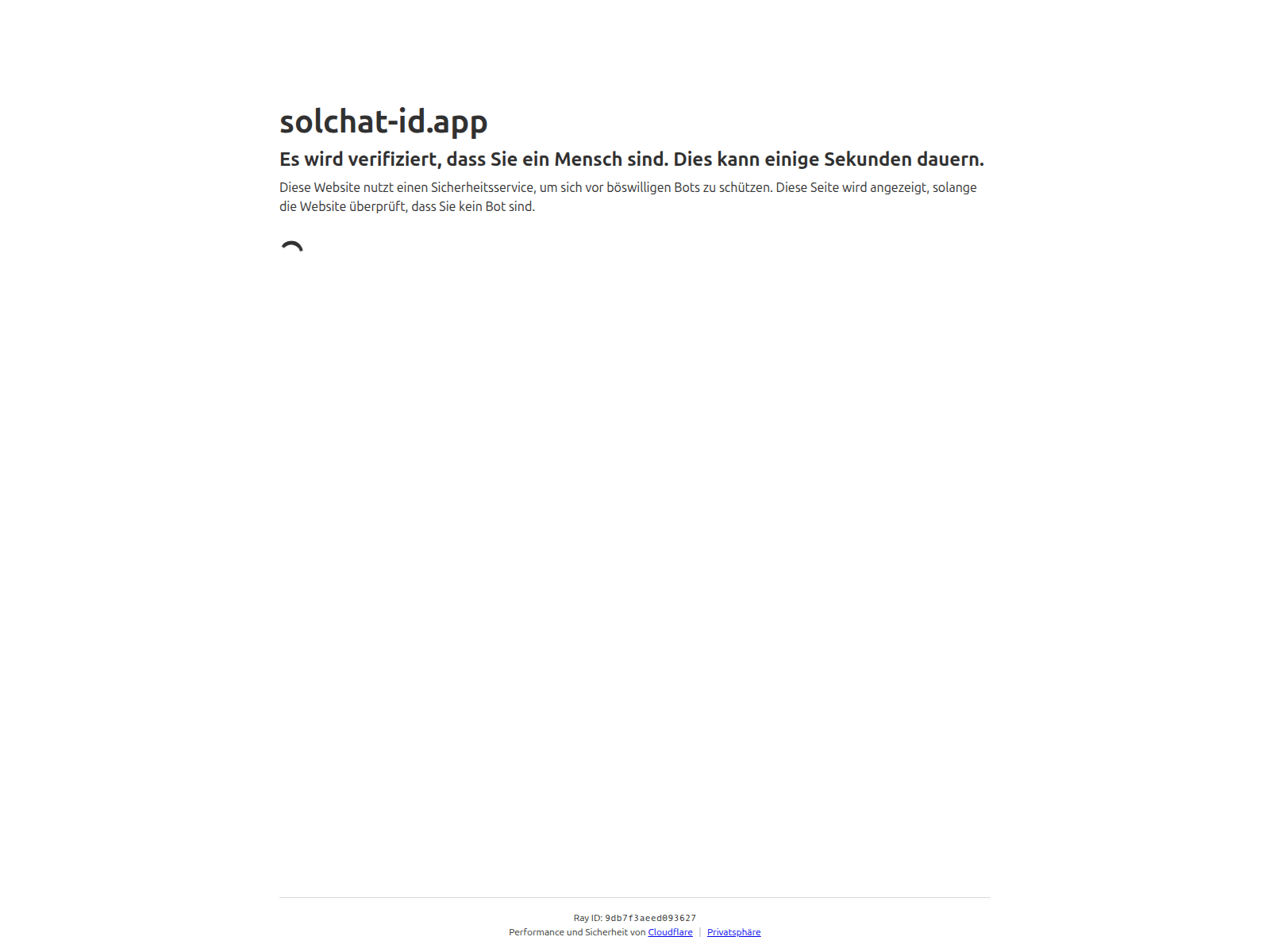 Screenshot of solchat-id.app