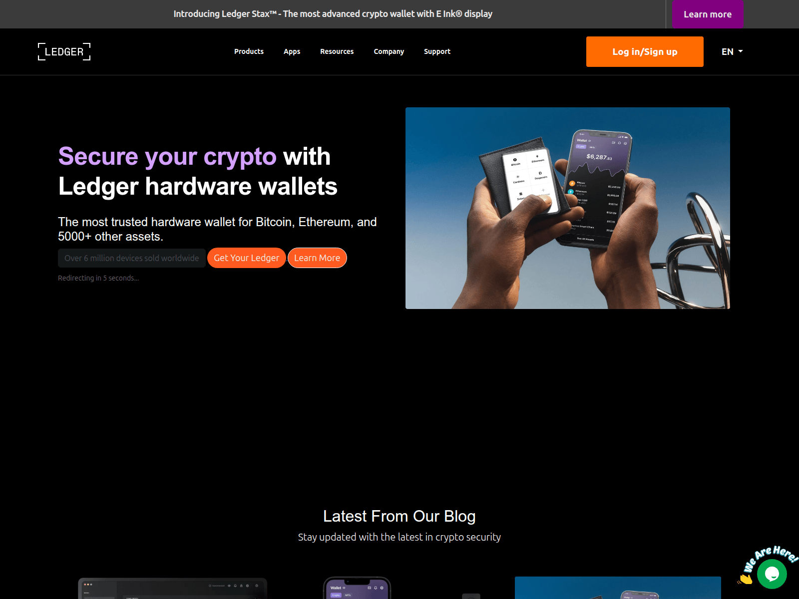 Screenshot of start-ledger-com-encryption.vercel.app