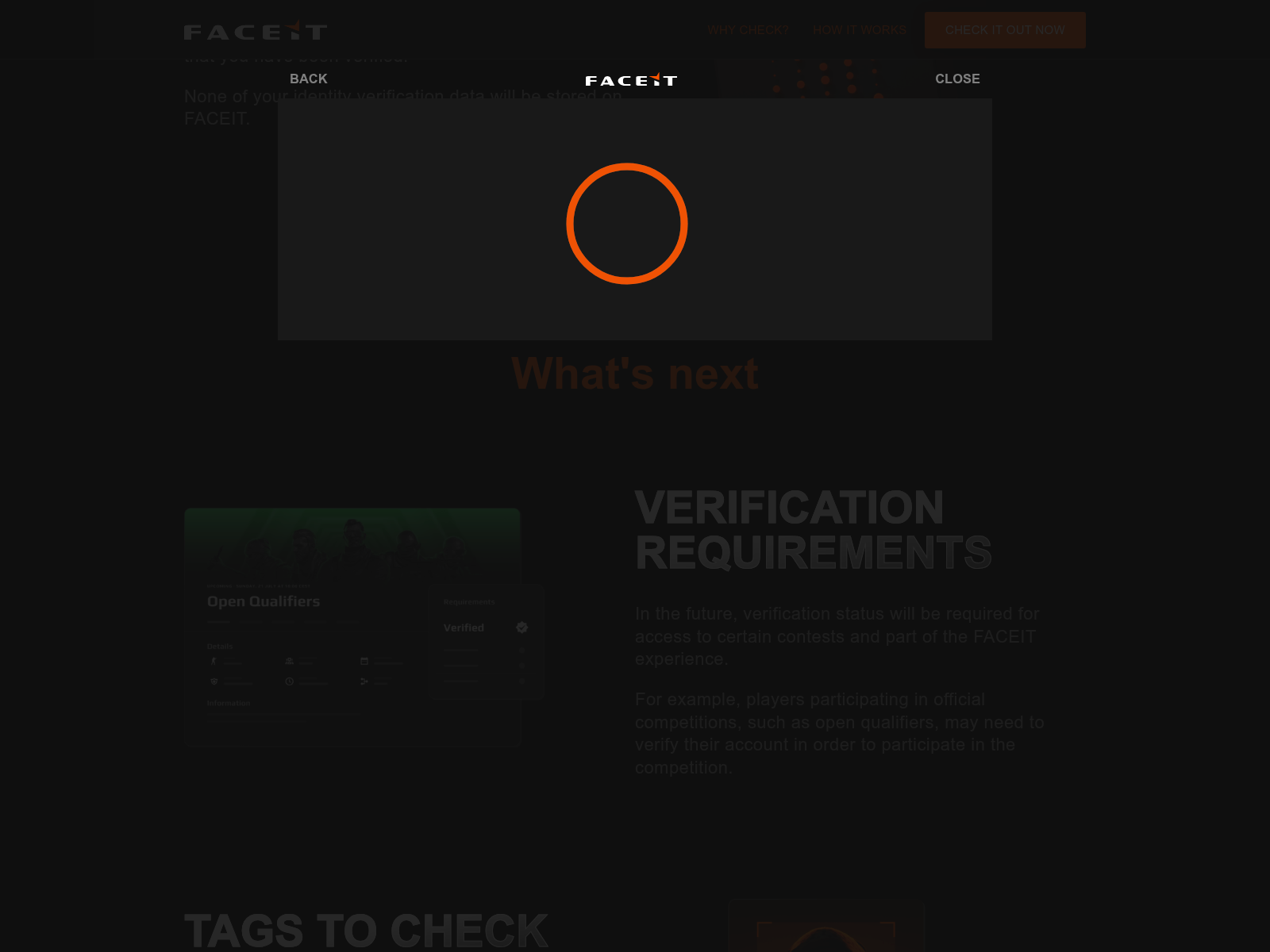 Screenshot of verefication.com