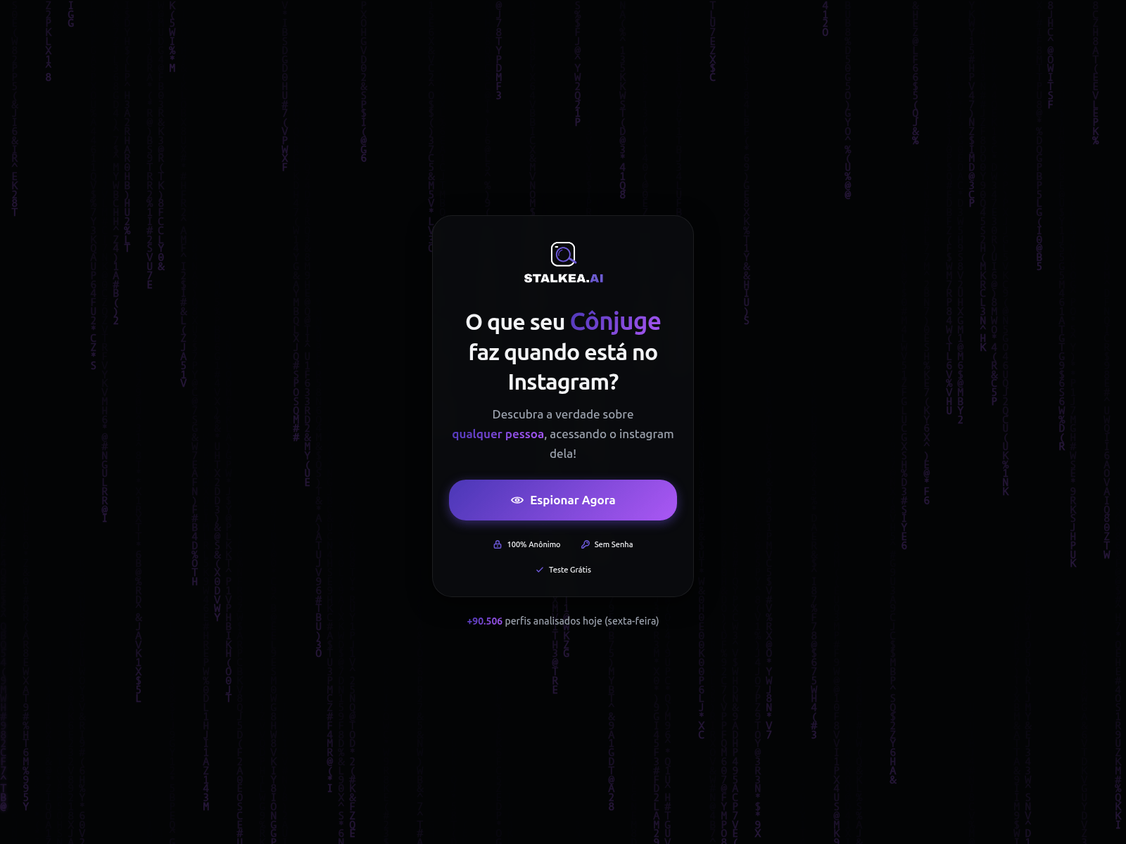 Screenshot of stalk-insta.info.rastreamento-entregas-oficial.org