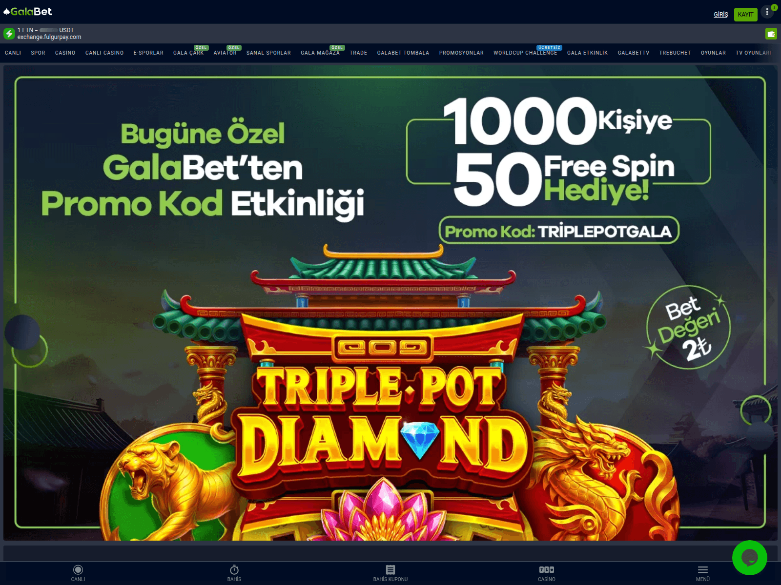 Screenshot of m.galabet3055.com