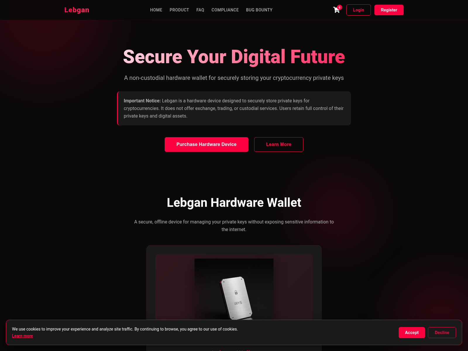 Screenshot of lebgen.co.com