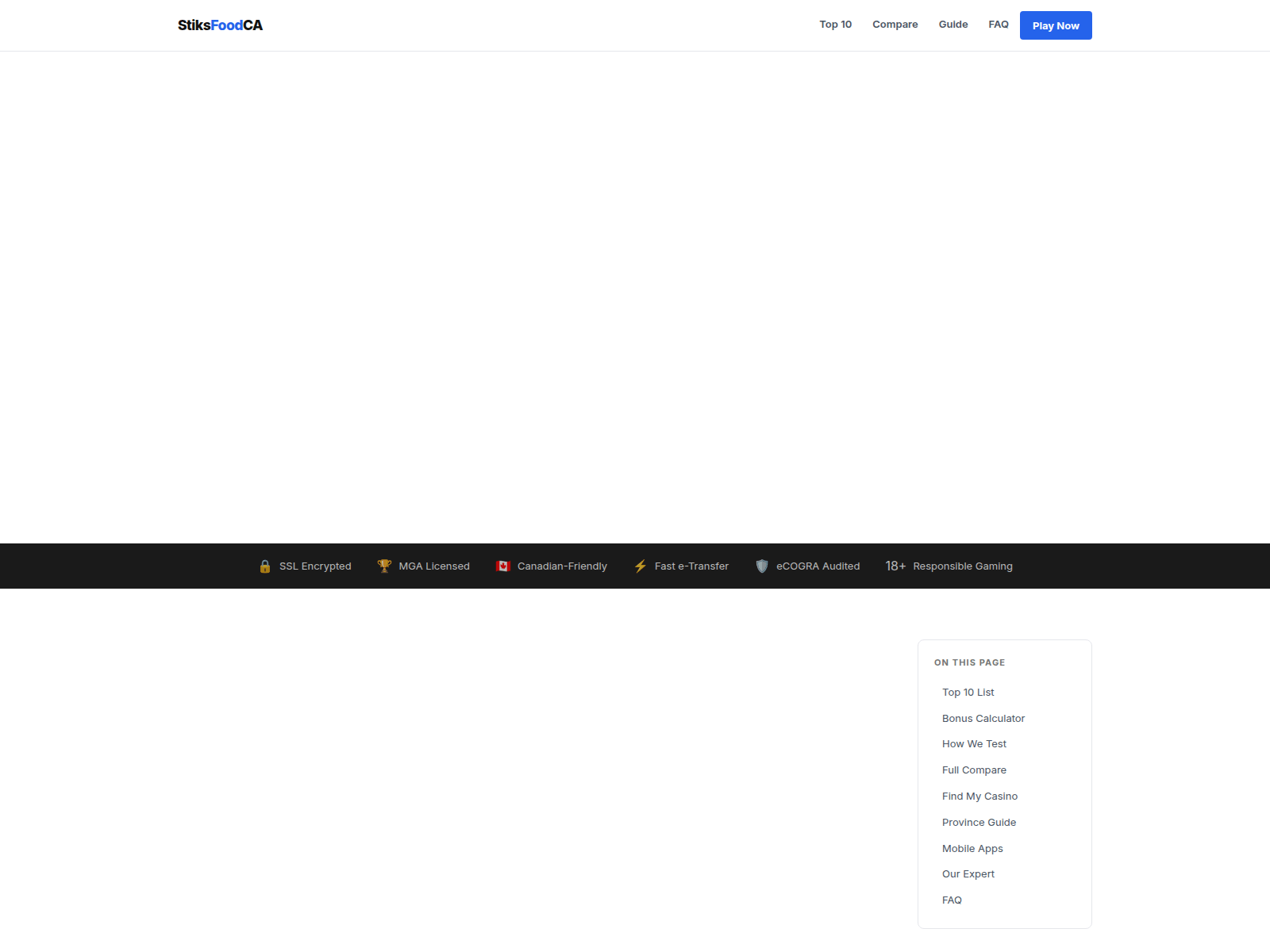 Screenshot of stiksfood-com.pages.dev