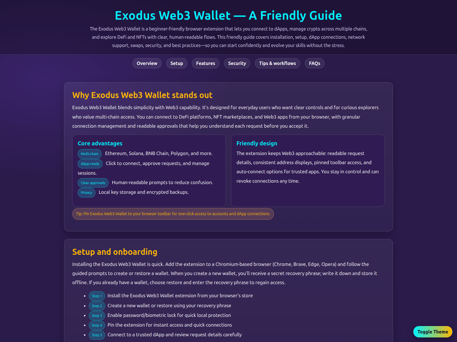 Screenshot of exduste-walet.pages.dev