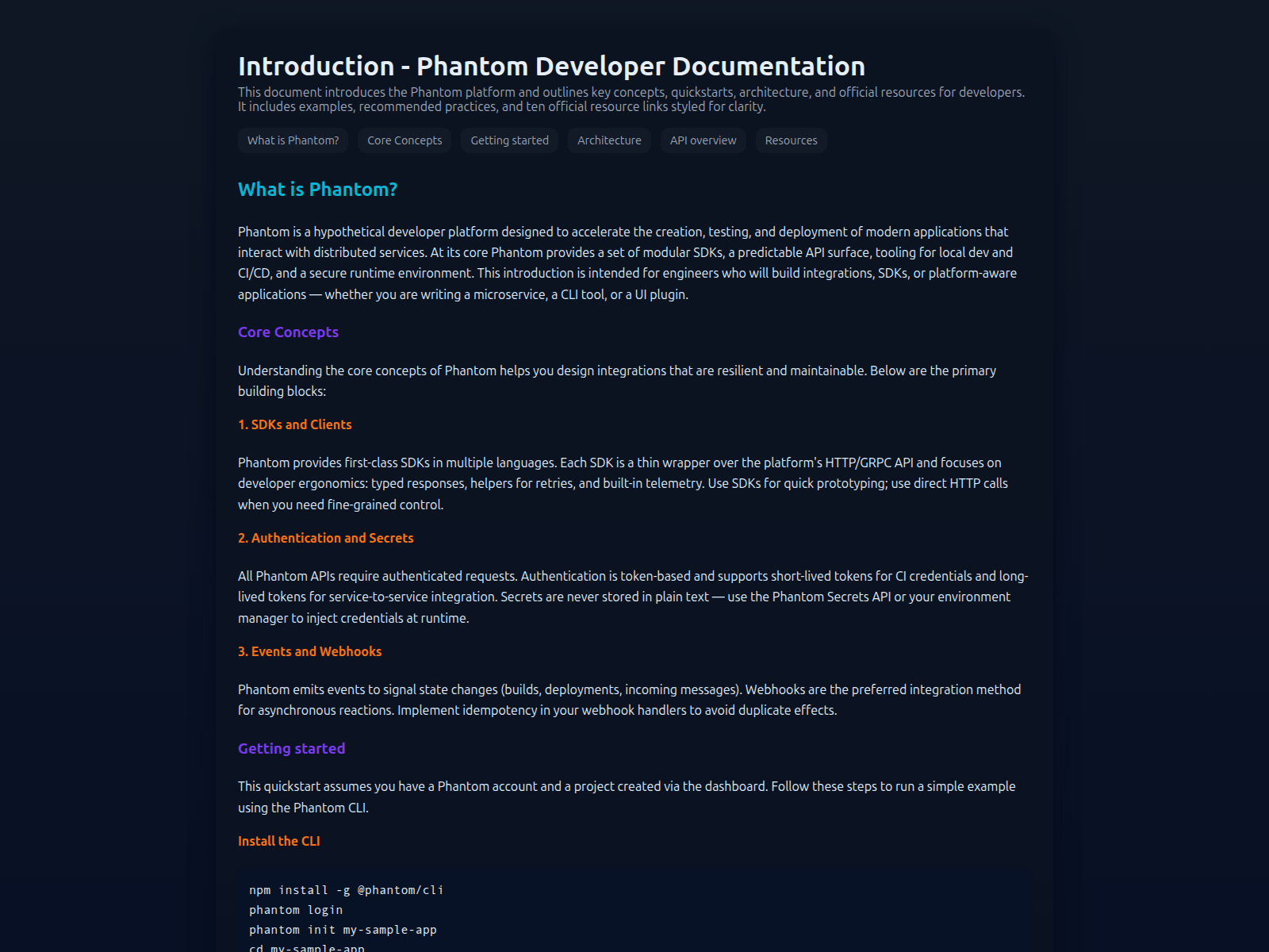 Screenshot of io-docsphantom.pages.dev