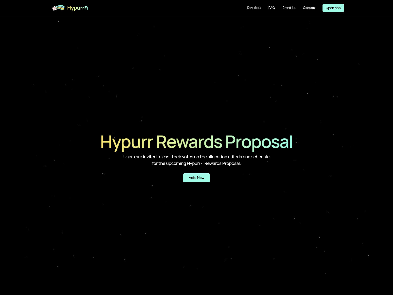 Screenshot of votes-hypurr.xyz