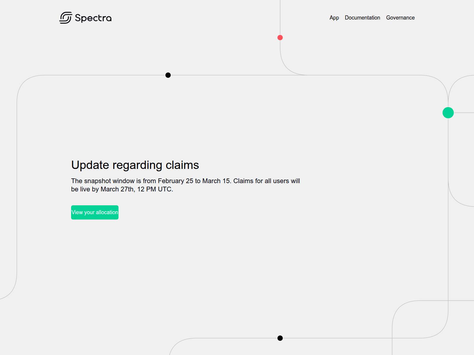 Screenshot of event-spectra.xyz