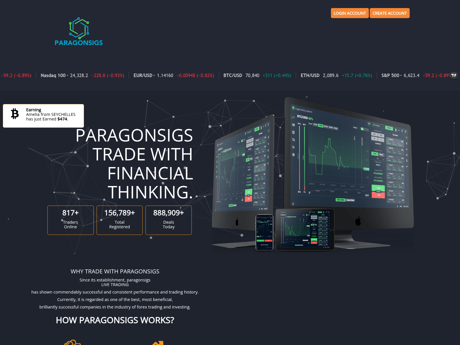 Screenshot of paragonsigs.top
