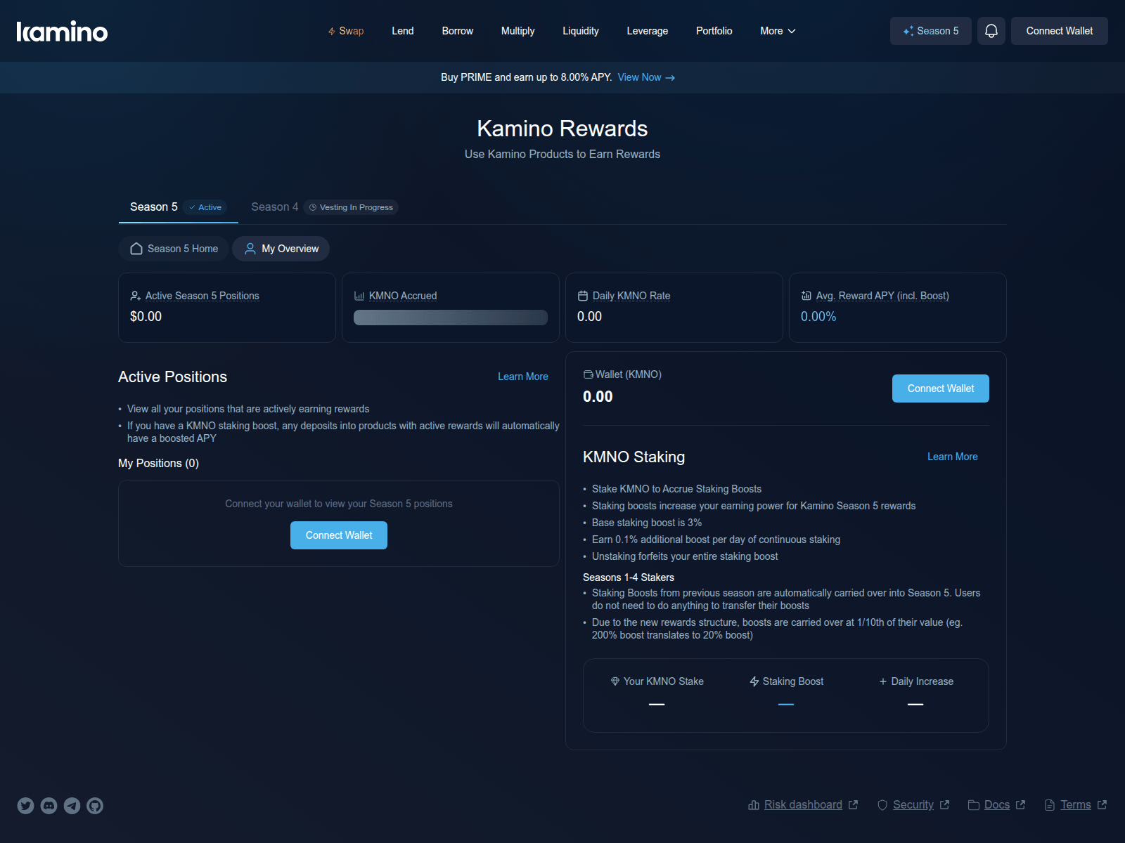 Screenshot of register-kamino.com