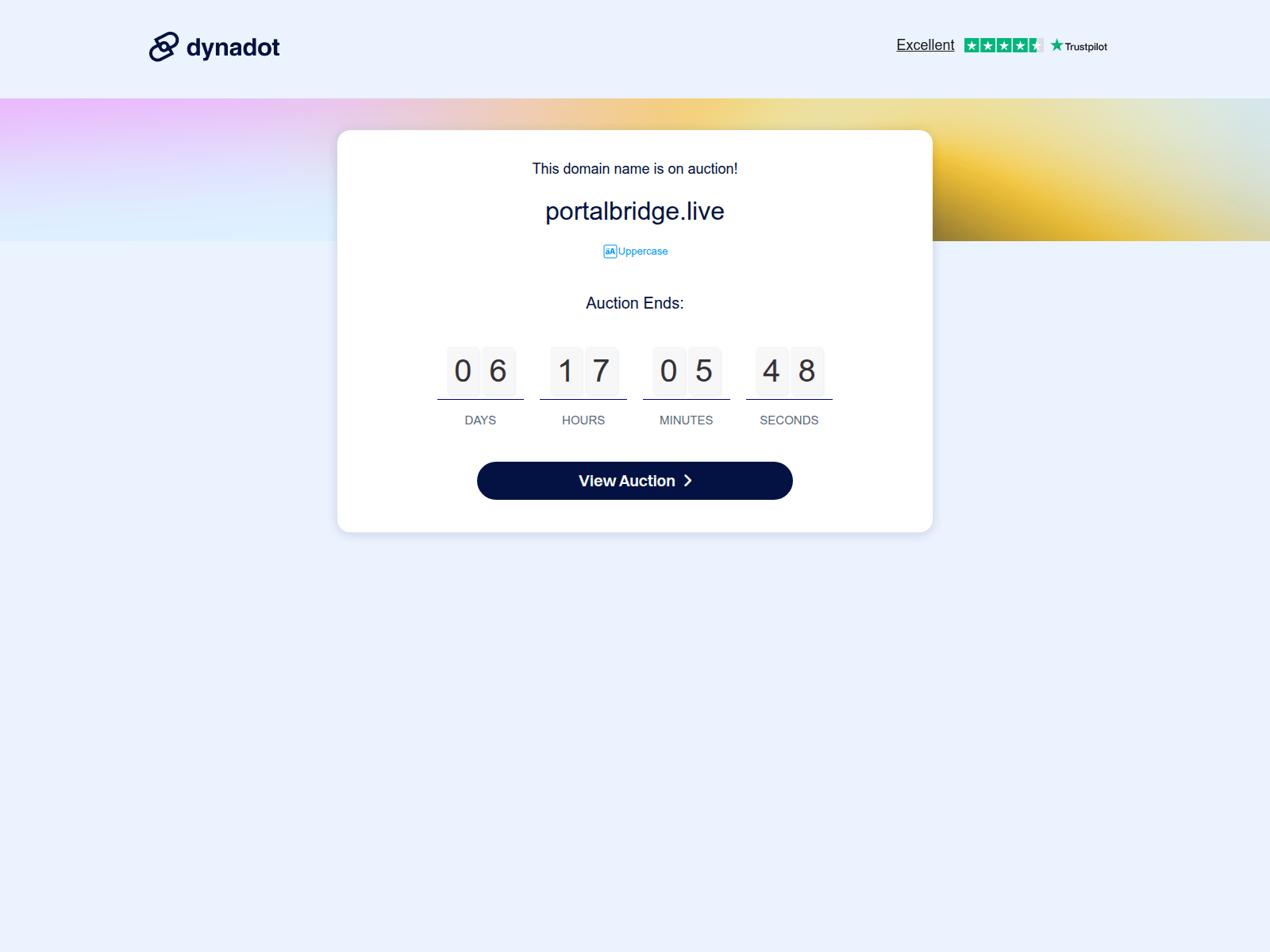 Forensic screenshot of portalbridge.live